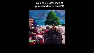 Nick eh 30 says the n-word #fortnite #nickeh30 #meme