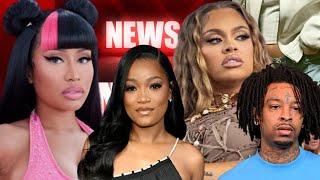 EXPOSING NICKI MINAJ HATERS, Latto PREGNANT BY 21 SAVAGE, KEKE PALMERAND MORE