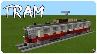 Minecraft: How to Build a Tram in Minecraft | Minecraft Tram Tutorial