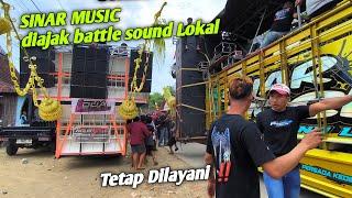 SINAR MUSIC ditantang Battle Sound Lokal Jateng..Langsung di kasih paham 