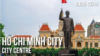 Ho Chi Minh City - Centre (District 1) -  Vietnam [4K HDR] Walking Tour