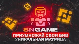 SNGAME КАК ЗДЕСЬ ЗАРАБОТАТЬ? / ПРЕЗЕНТАЦИЯ МАТРИЧНОГО ПРОЕКТА