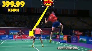 20 Fastest SMASHES in Badminton