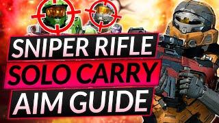 The ULTIMATE SNIPER RIFLE Guide - Everything You Need to Know - Halo Infinite Aim Guide