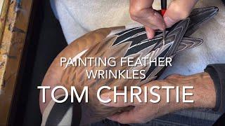 Painting Feather Wrinkles on Decoys