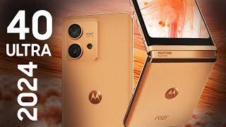 Motorola Razr 40 Ultra Pantone Peach Fuzz (2024) Official First Look Trailer