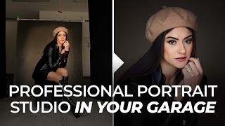 Turn Your Garage Into a Professional Home Portrait Studio | Master Your Craft