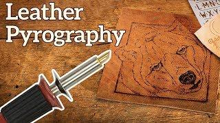 Pyrography: Burning Designs into Leather