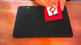 How To Perform The Pen Through Glass Frame - Magic Tricks