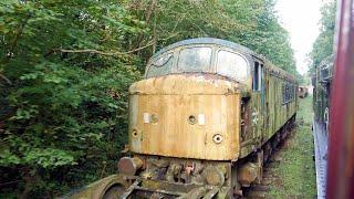 Peak 45 015 at Shackerstone on the Battlefield Line, 9/10/21.