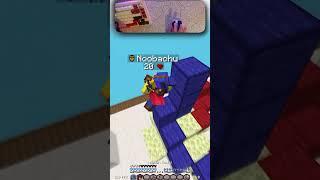 THE MOST INSANE PLAY IN BEDFIGHT #hypixel #shorts