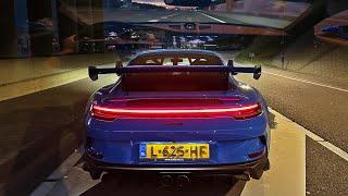 PORSCHE 911 992 GT3 *NIGHT DRIVE* by AutoTopNL