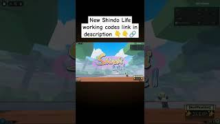 ROBLOX SHINDO LIFE CODES 2025| ALL NEW WORKING CODES SHINDO LIFE