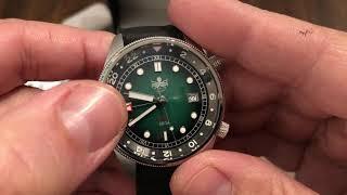 PHOIBOS EAGLE RAY GMT PX023A 300M DIVER