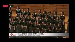 [SYF 2023] HILLGROVE SECONDARY CHOIR - WEEP, O MINE EYES, LERON LERON SINTA