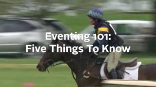 Eventing 101: Five Things You Need to Know before watching RK3DE