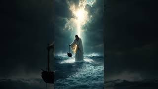Jesus Saves a Ship in the Storm