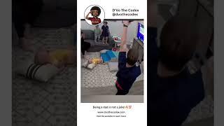 A father's instinct! 