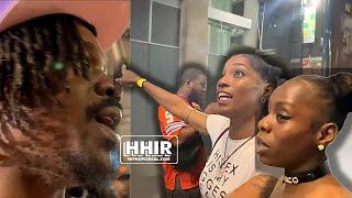 LADY CAUTION & TONI BLANCO SQUASH BEEF??? BEFORE THEIR UPCOMING FIGHT ‼️ THEN SUGE PULLS UP! 