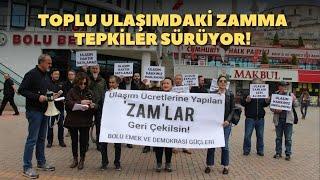 ULAŞIM ZAMLARINA KARŞI SES YÜKSELTTİLER (15.05.2024)