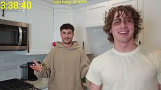 COOKING W/ VINNIE HACKER (From Kian Lawley's Stream) 15th November 2024 Twitch Stream