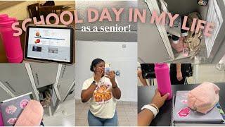 SCHOOL DAY IN MY LIFE 🩷| senior in hs*| visual diaries |Loudjina Francois