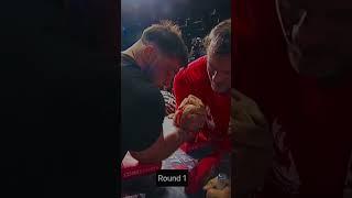 Round 1- Devon Larratt vs Evgeny Prudnyk- East vs West Right Arm World Heavyweight Title Match