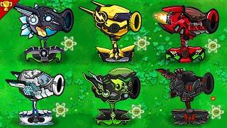 Plants vs Zombies : Transformer Peashooter Team vs Epic Zombies