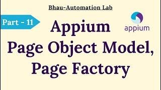 appium android automation | software testing | page object model | page factory  #appium part-11