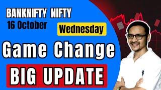 Market Analysis For 16 Oct  | Nifty Banknifty