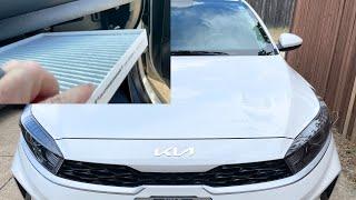 How to Easily Replace the Cabin Air Filter in a 2019 - 2023 KIA Forte