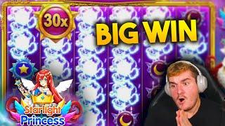 BIG WIN on STARLIGHT PRINCESS (New slot) ! GambleMojo 