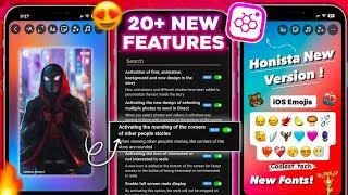 Honista lite v4 NEW 20 Features  Honista iPhone Story Setting | iOS Instagram on Android