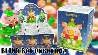 Let's Open the LULU THE PIGGY CHRISTMAS LAND Blind Box Series! HOLIDAY THEMED BLIND BOX UNBOXING!