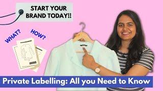 Private Labeling - Start Fashion Brand | Clothing Manufacturers and Sourcing#usa #australia