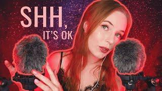 I'LL COMFORT YOU - Fluffy Mic Brushing ASMR, shh, it's okay