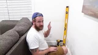 Mounting a shelf using drywall plugs with Mediocre Man - Season 1 Article 8