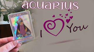 AQUARIUS  THEY WANT TO TALK!! SOMEONE HAS SOMETHING IMPORTANT TO SAY️ ALL THE DETAILS️END-SEPT