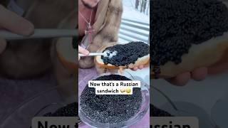 Russians love their caviar  #food #sanwich #russia #russian #jokes #funny #humor @Luv2SeeMore