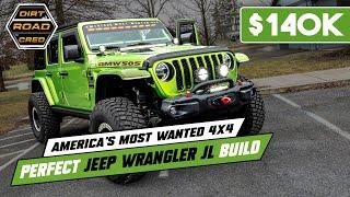 $140K Jeep Wrangler JL Build (America's Most Wanted 4x4)