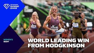 World leading Hodgkinson bests Moraa in Eugene - Wanda Diamond League