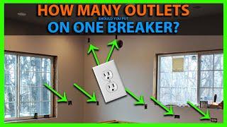 How Many Outlets On One Breaker & Room By Room Circuit Layout