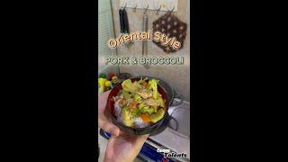 Pork & Broccoli Oriental Style