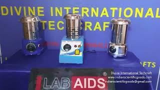 Safe Flameless Electric Bunsen Burners work without gas, mfd. by Divine International Techcraft