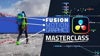 Fusion Motion Graphics Masterclass - DaVinci Resolve 19 (Intellitrack Tracker Tutorial)