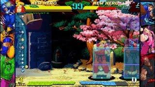 MARVEL vs. CAPCOM Fighting Collection: Arcade Classics Ken Shippu Jinraikyaku Combos