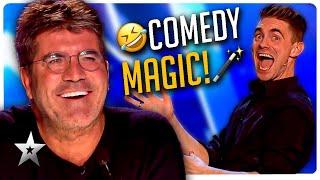 FUNNIEST Got Talent Magicians EVER!