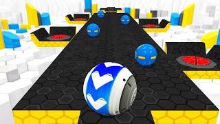 GYRO BALLS - All Levels NEW UPDATE Gameplay Android, iOS #493 GyroSphere Trials