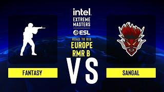 FANTASY vs. Sangal - Map 1 [Overpass] - IEM Road to Rio 2022 Europe RMR B