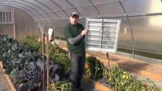 Harris Seeds - How to Install Small Automatic Greenhouse Vents